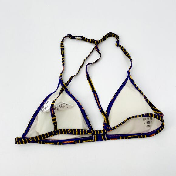 Urban Outfitters Out From Under Size S Multicolored Geometric Bikini Top - Picture 3 of 4